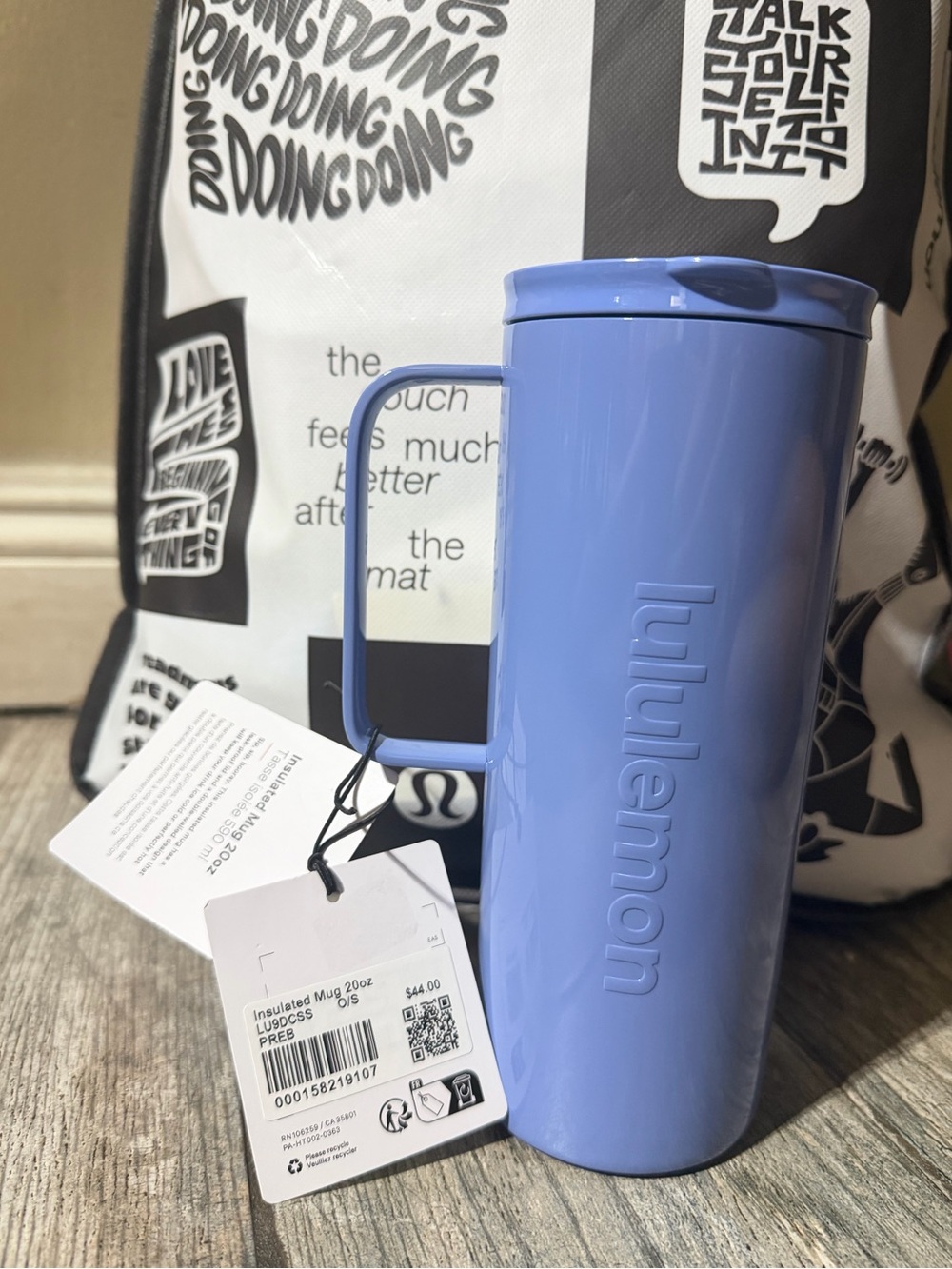 Lululemon insulated mug 2.0